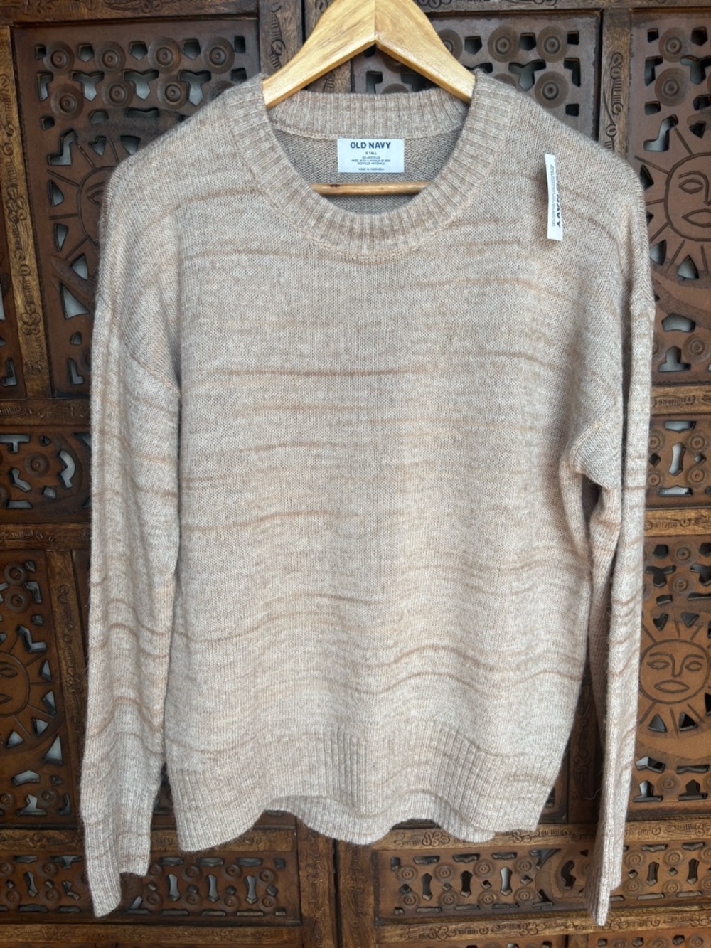 OLD NAVY TALL Crewneck Sweater - Light Beige